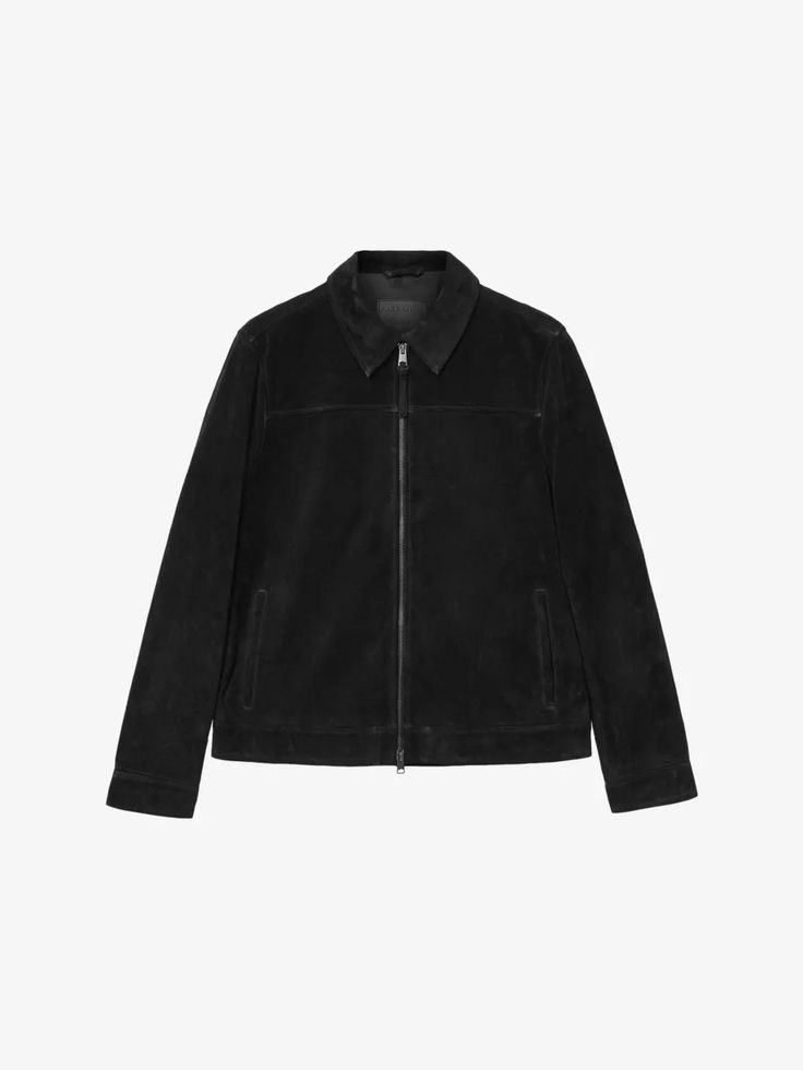 Black jacket on a white background